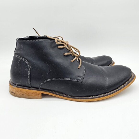 Call it Spring Men's Ankle Boots Size 9.5 Black - Picture 3 of 13